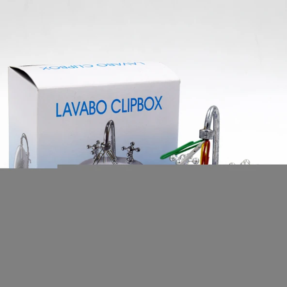 Lavabo Şeklinde Ataç Kutusu ürün görseli 1
