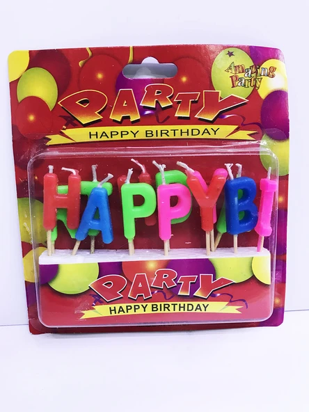 Parti Malzemeleri Renkli Happy Birthday Mum ürün görseli 1