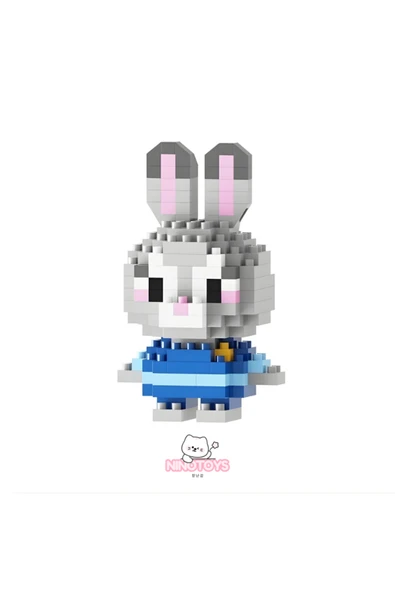 C&On Design Bricks Sevimli Karakterler 3D Yapboz Judy Tavşan ürün görseli 1