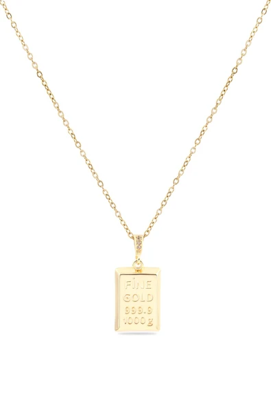 C&On Design Külçe Çelik Kolye Gold 45 cm ürün görseli 1