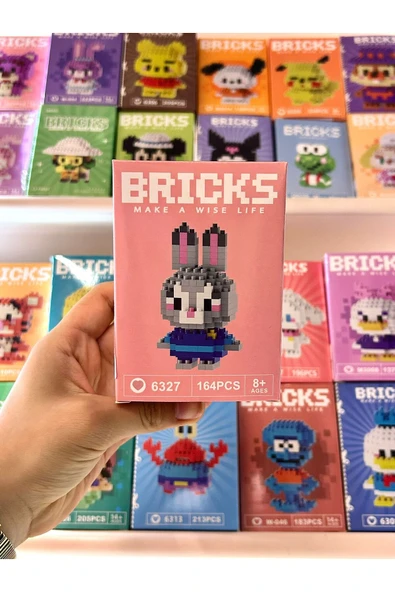 C&On Design Tavşan Bricks Yapı Oyuncak ürün görseli 1