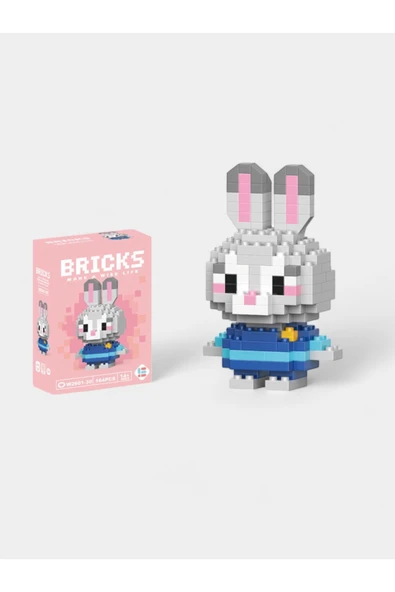 C&On Design Kitty Brick Judy Hopps Mini Brick ürün görseli 1