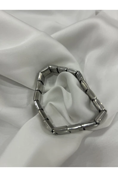 C&On Design Evrim Akdamar- Unisex Gümüş Renk Çelik Italyan Charm Bileklik ürün görseli 1