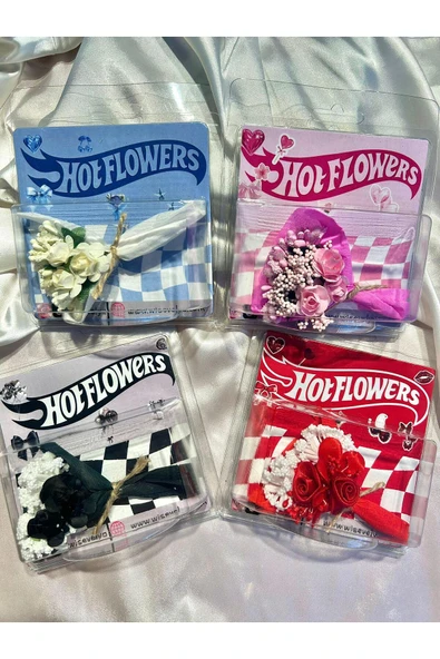 C&On Design Mini Buket Çiçek, Koleksiyonluk Çiçek Buketi, Love Flowers, Sevgiliye Hediye Çiçek Çiçek, Hot ürün görseli 1