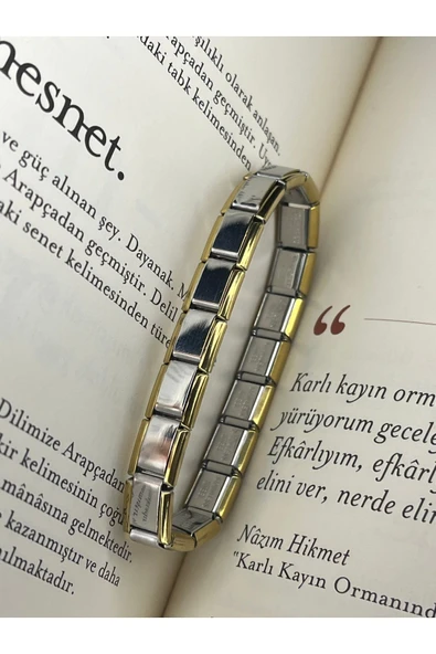 C&On Design Çelik italyan charm bileklik ürün görseli 1