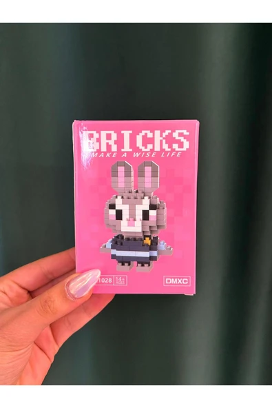 C&On Design Tavşan Bricks Lego ürün görseli 1