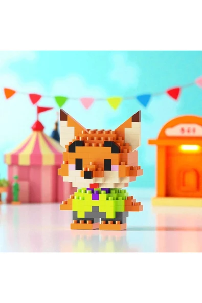 C&On Design | Pinkyday | Disney Zootopia - Sürpriz Hediyeli 3D Yapboz Mini Blok Seti – Sunster Company™ (147Pcs) ürün görseli 1
