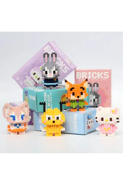 C&On Design Bricks Figür (Rastgele 1 Model Gönderilir) / Yüksek Kalite / Hobi / Koleksiyonluk ürün görseli 1