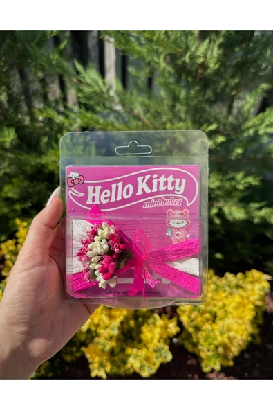 C&On Design Mini Buket Pembe Çiçek, Koleksiyonluk Çiçek Buketi, Love Flowers, Sevgiliye Hediye Çiçek Çiçek, Hot ürün görseli 1