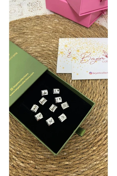 C&On Design Kendin Çizdir Italyan Charm Tek Charm ürün görseli 1