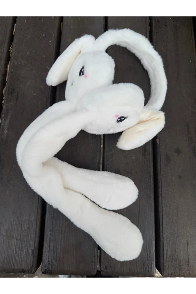 C&On Design Peluş Oynar Mekanizmalı Tavsan Kulaklık ürün görseli 1