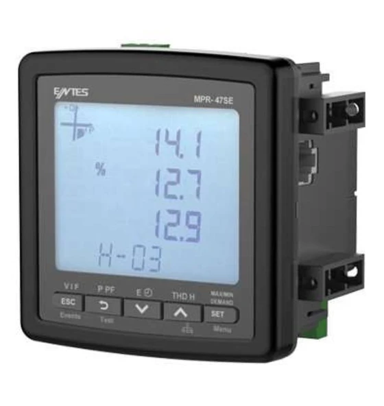 Entes Mpr-47Se Ip54 Yeni Nesil Şebeke Analizörü Mpr-4, M4842 ürün görseli 1