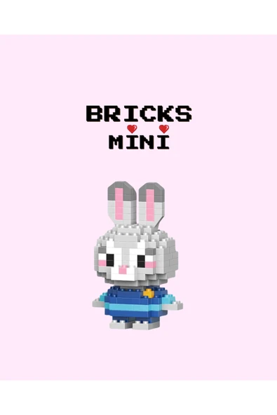 C&On Design Judy Tavşan Disney Mini Yapı Oyuncak ürün görseli 1