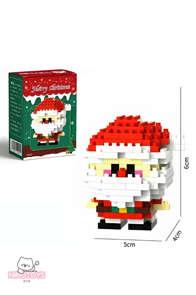 C&On Design Bricks Yılbaşı Özel Seri Mini Yapı Oyuncak Noel Baba ürün görseli 1