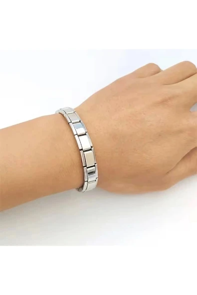 C&On Design Evrim Akdamar- Italyan Charm Çelik Bileklik. ürün görseli 1