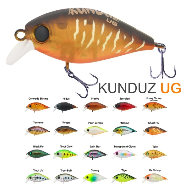 Hanfish Kunduz UG 38mm 4gr LRF Maket Yem ürün görseli 1