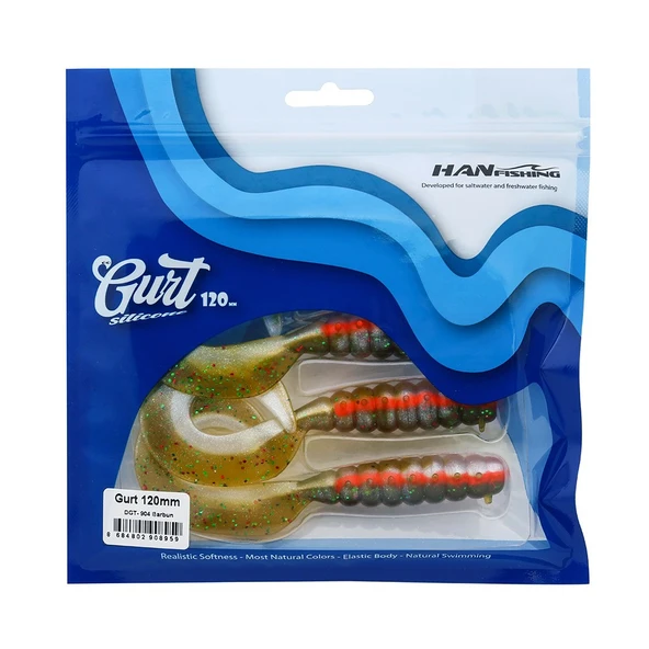Hanfish Gurt 12cm Silikon Yem - Resim 2