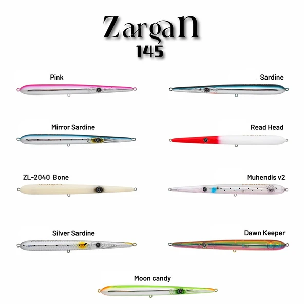 Hanfish Zargan 145mm 16gr Su Üstü Maket Yem ürün görseli 1