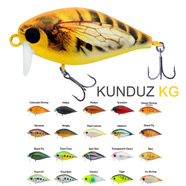 Hanfish Kunduz KG 38mm 4gr LRF Maket Yem ürün görseli 1