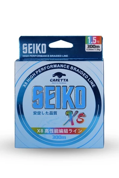 Caretta Seıko 8x 300 Mt Multicolor İp Misina ürün görseli 1