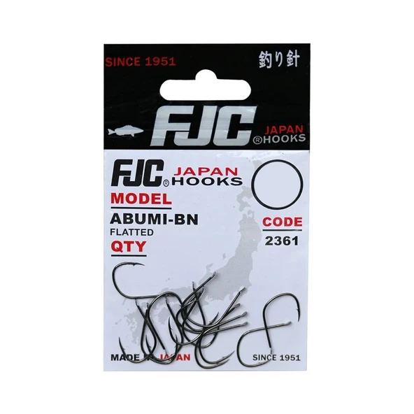 FJC 2361 Abumi Black Nickel İğne ürün görseli 1