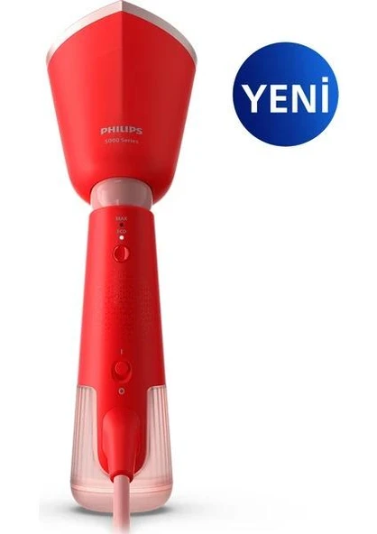 Philips 5000 Serisi STH5020/40 1400 W Kırmızı Buharlı Düzleştirici ürün görseli 1