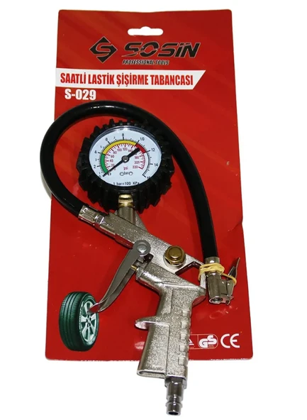Sosin Saatli Lastik Şişirme Tabancası ürün görseli 1