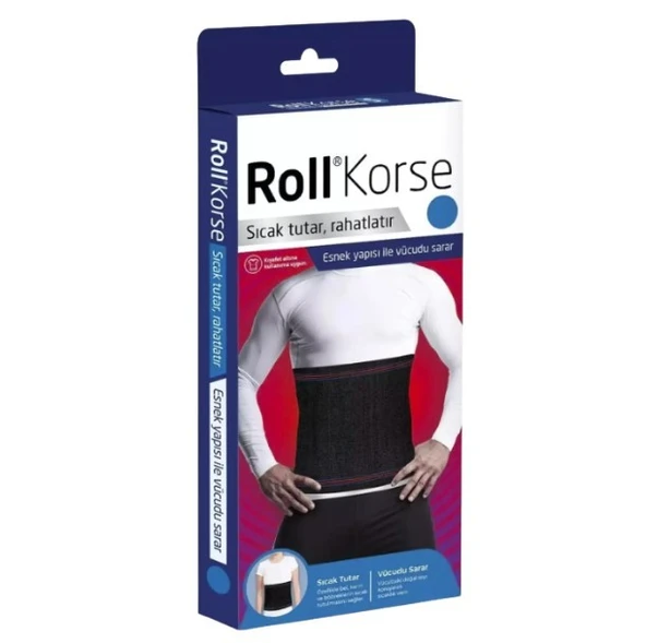 Roll Korse Medium - Siyah ürün görseli 1