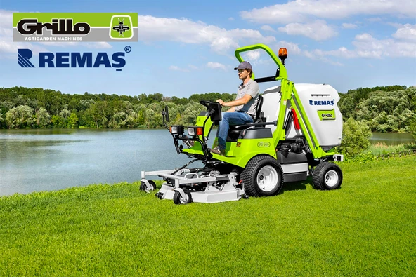 Grillo FD900 4WD Çim Biçme Traktörü - Resim 6