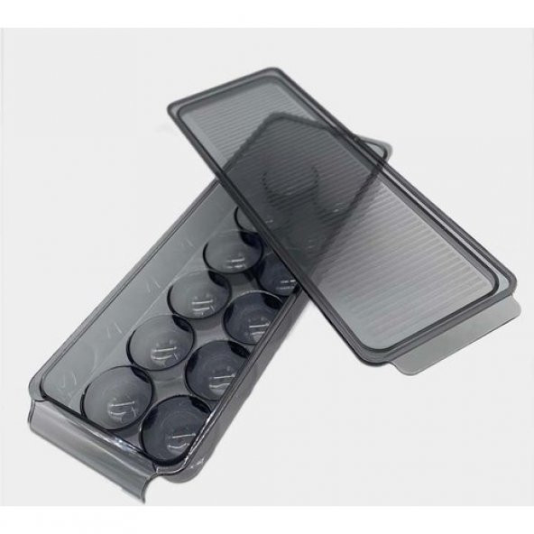 LEGGNO PTC6060EGG12 YUMURTA SAKLAMA KABI 12Lİ ŞEFFAF GRİ ürün görseli 1