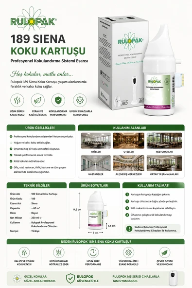 Rulopak 189 Siena Koku Kartuşu ürün görseli 1