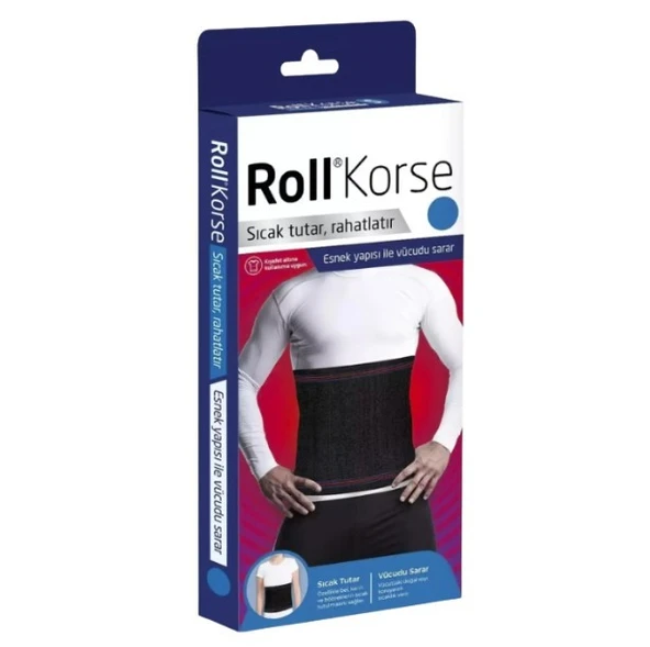 Roll Korse XLarge - Siyah ürün görseli 1