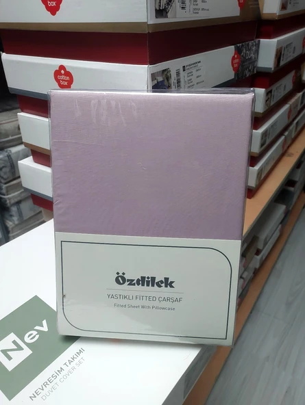 Özdilek Colourist Fitted Lastikli Tek Kişilik Çarşaf Seti (100x200)-Vizon ürün görseli 1