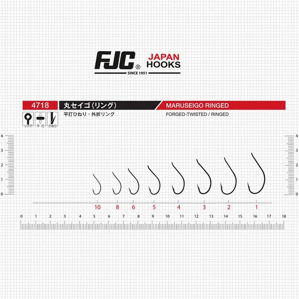 FJC 4718 Maruseigo Black Nickel İğne - Resim 3