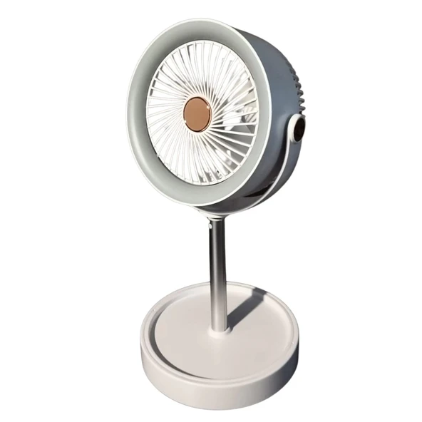 bigmate Gri Masa Tipi Midi Fan – Taşınabilir Şarjlı Kademeli Hız ve Yükseklik Ayarı YS2298B ürün görseli 1