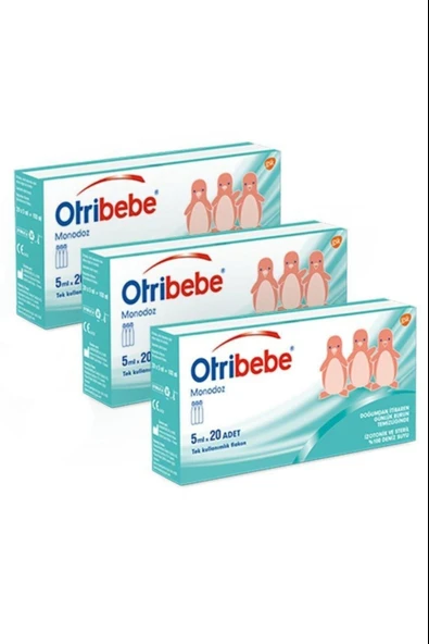 Otribebe Monodoz Serum Fizyolik 5 ml x 20 Flakon 3 Adet ürün görseli 1