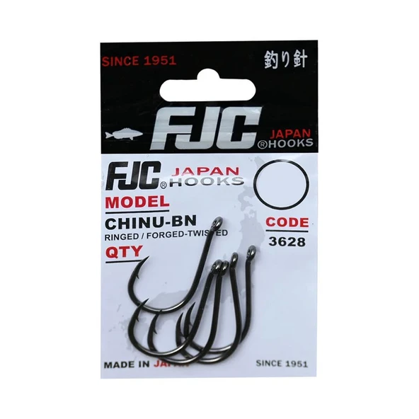 FJC 3628 Chinu Black Nickel İğne ürün görseli 1
