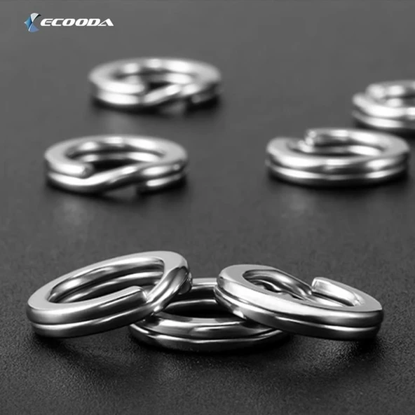 Ecooda Exairetika Split Ring Suni Yem Halkası - Resim 2