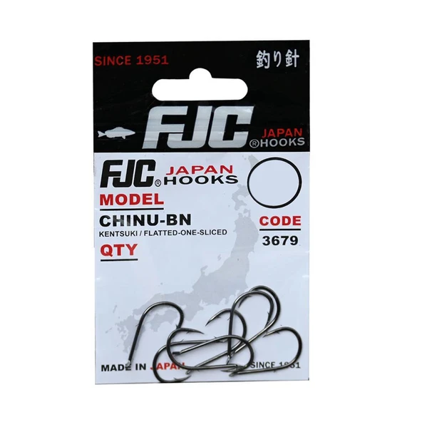 FJC 3679 Chinu Black Nickel İğne ürün görseli 1