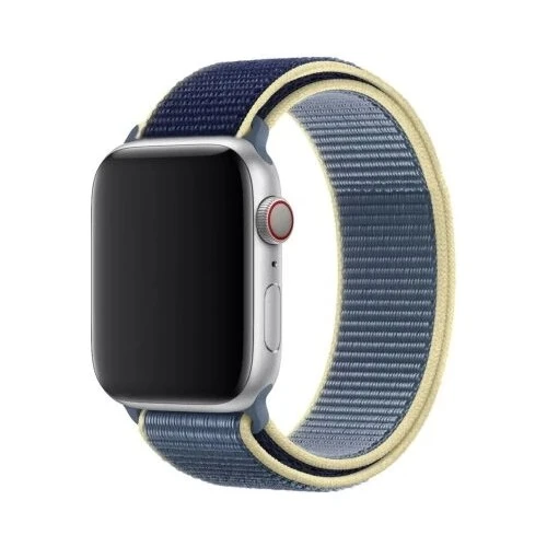 Mi7a Apple Watch Seri 7 6 5 4 3 2 Se 38MM / 40MM / 41MM Uyumlu Spor Loop Dokuma Hasır Kordon ürün görseli 1
