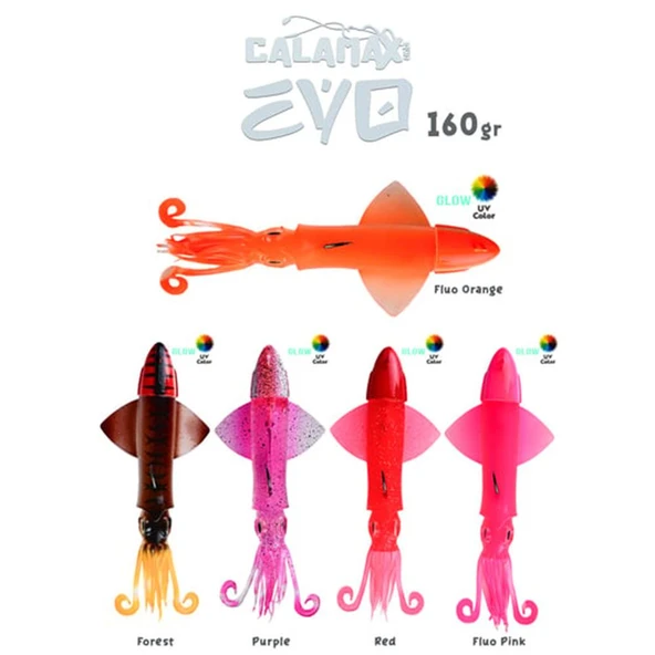 Fujin Calamax EVO 160gr Combo Squid Silikon Yem ürün görseli 1