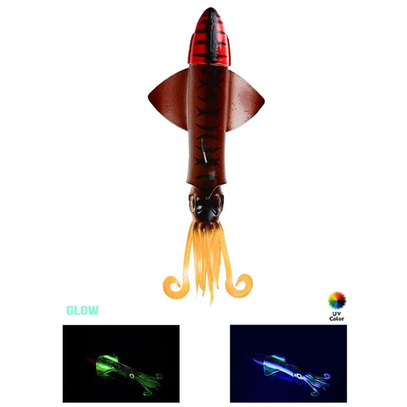 Fujin Calamax EVO 240gr Combo Squid Silikon Yem - Resim 3