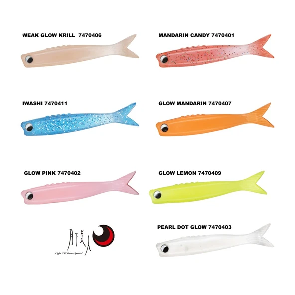 Daiwa Gekkabijin Chibi Roll 4.3cm Lrf Silikon Yem ürün görseli 1