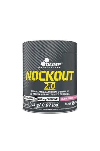 Olimp Nockout 2.0 305 gr Pre-workout 50 Servis ürün görseli 1