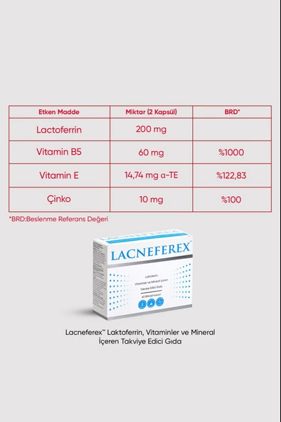 Imuneks Lacneferex 60 Kapsül 2 Adet - Resim 3