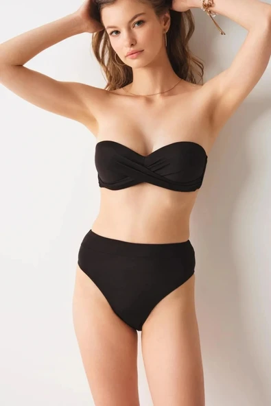 Tek Parça Alt -yüksek Bel Bikini Altı – Toparlayıcı, Iz Bırakmaz Konfor Yns202525 ürün görseli 1