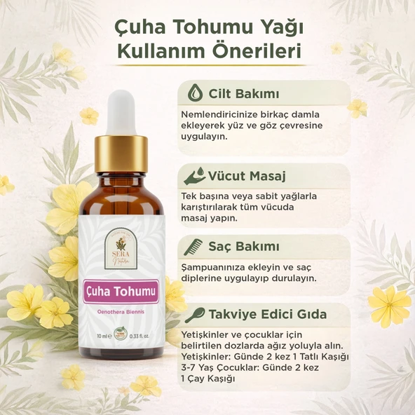 Çuha Tohumu Yağı 10 ml %100 Saf - Resim 4