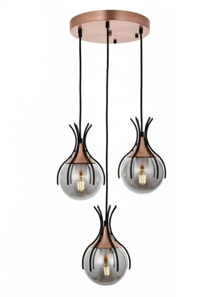 AVONNI AV-60161-3T-BSY Modern Avize  0cm ürün görseli 1