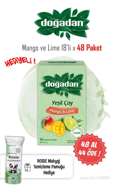 Doğadan 18'li Mango ve Lime 48 AL 44 ÖDE ve ROSIE ürün görseli 1