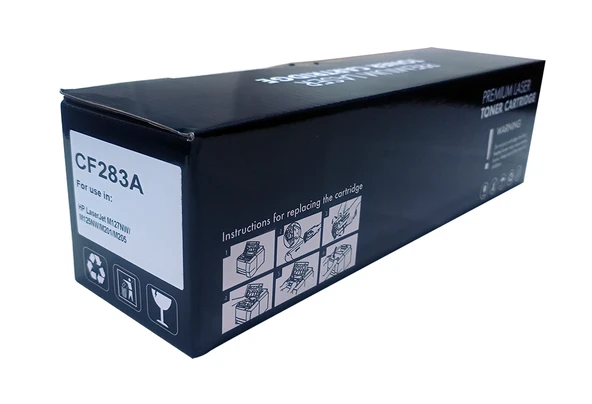 HP CF-283A (CANON 737) İTHAL BLACK TONER ürün görseli 1